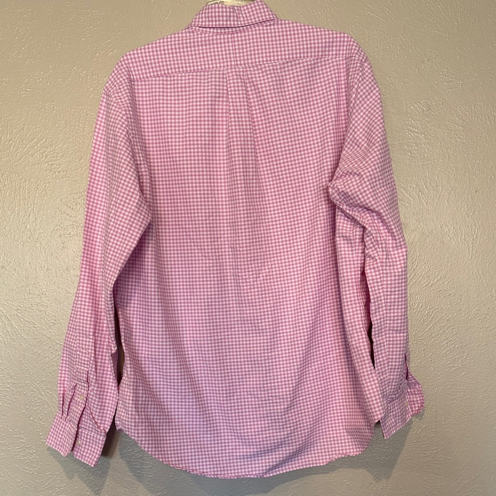 Polo by Ralph Lauren Men's Pink Checkered Shirt - Picture 4 of 4